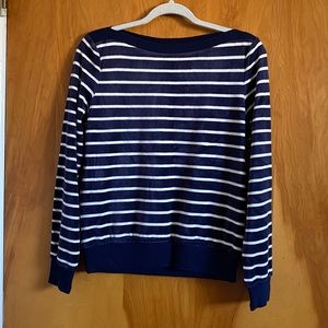 Popsugar Striped Boatneck Sweater